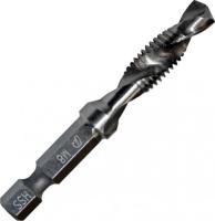 Сверло метчик ПРАКТИКА М8, шаг 1,25 ,хвостовик 1/4