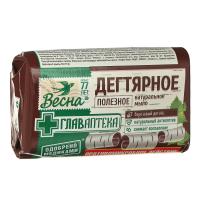 МЫЛО ТУАЛЕТНОЕ ВЕСНА 90Г/6/72 В АССОРТИМЕНТЕ дегтярное