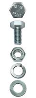 Набор: болт, гайка и шайбы М10х20 (3 шт)