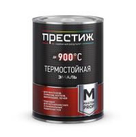 Эмаль термостойкая черная Престиж 0,8кг