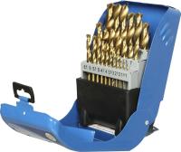 Набор сверл по металлу 1-13мм 25шт. в металлической кассете ПРАКТИКА 