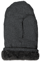 Рукавицы  утепленные  (натуральный мех)