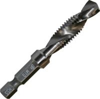 Сверло метчик ПРАКТИКА М10, шаг 1,5,хвостовик 1/4