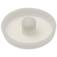 Заглушка под рамный дюбель белая (25 шт)