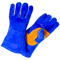 КРАГИ утепл. спилковые  5-ти палые 