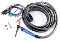 ГОРЕЛКА TIG WP-26FXV 4М КНОПКА ГИБКАЯ