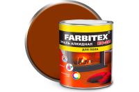 Эмаль ПФ-266 желто-коричневая Farbitex 1,8кг
