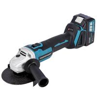 Аккумуляторная УШМ бесщеточная ProfiPower MKDGA-18V (Li-ion-2шт, 4Ач, 125 мм, 0-8500 об/мин, З/У, ке