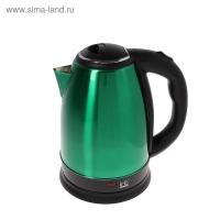 Чайник электрический  цветной (зеленый)