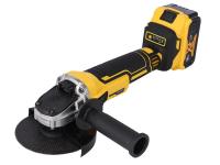 Аккумуляторная УШМ бесщеточная ProfiPower DWDGA-18V (Li-ion-1шт, 4.0Ач, 125 мм, 0-8500 об/мин, З/У,