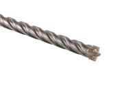Бур усиленный SDS-plus-Х 10Х250/310 Hanskonner QUADRO