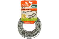 ЛЕСКА   d=3.0 мм, l=15м, КРУЧЕНЫЙ КВАДРАТ,оранж., картон, Sturm!