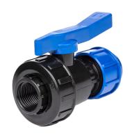 Кран шаровый разъемный с ВР 32х1 ПНД