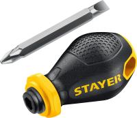 Отвертка переставная  PH2/SL6 мм- 32мм  STAYER MaxFix  2511_z02