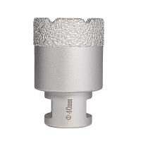 Коронка алмазная KAHITO 40мм для УШМ (гранит, керамика, керамогранит, мрамор, бетон)