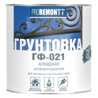 Грунт ГФ-021 красно-коричневый Proremontt 1,8кг