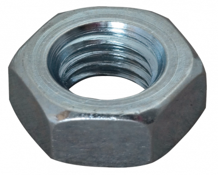 Гайка шестигранная, цинк М8