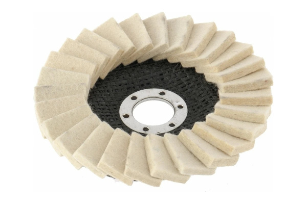 КРУГ КЛТ 125Х22,2  из войлочного полотна 75934 Matrix