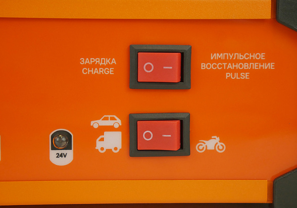 Зарядное инверторное  устройство Sturm, ном ток 10А, для АКБ 12/24В, 10-100Ач