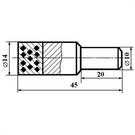 КАРАНДАШ АЛМ.3908-0081/1 ( Б)