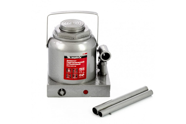 Домкрат гидравлический бутылочный50т 240-370 Matrix