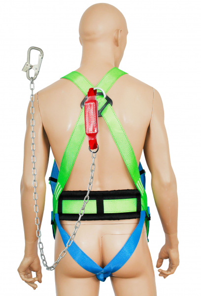 Удерживающая система УС-2аГЖ (наплеч и набедр лямки + фал из цепи) (ППа2 ГЖ)