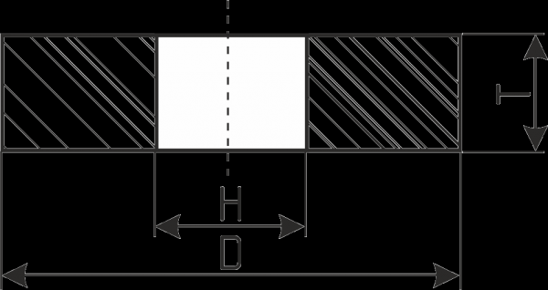 КРУГ 1  150Х20Х20 25А 25СМ2 (F 60 L) V