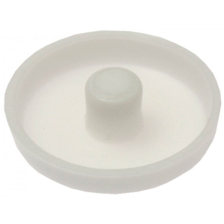 Заглушка под рамный дюбель белая (25 шт)